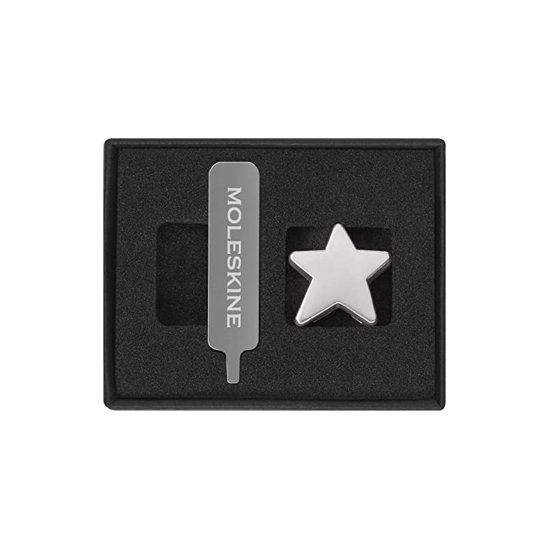 Moleskine Pin per Taccuino o Agenda Stella, Spilla Stella, Personalizza