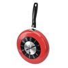 Frying Pan Wall Clock Aluminum Kitchen Pot Decorative Hanging Clocks