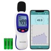 Wireless Sound Level Meter with Bluetooth: Portable Decibel Meter, App