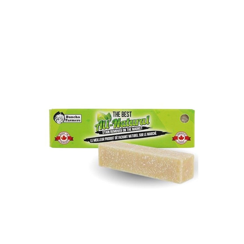 BunchaFarmers Stain Remover Stick – All Natural, Biodegradable, Eco-Friendly –