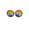 Rosie The Riveter Stud Earrings