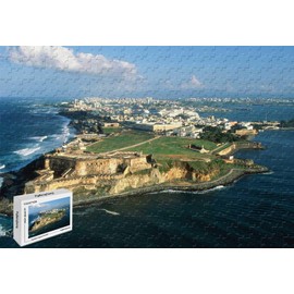 1000 Piece Jigsaw Puzzle - Puerto Rico Wooden Puzzle,29.5 X 19.6 Inch
