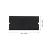 EHDIS Vinyl Squeegee Buffer Self-Adhesive Fabric Felt Edge for 4