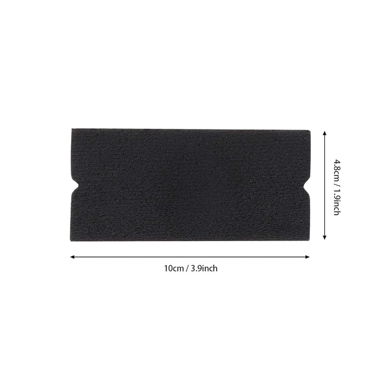 EHDIS Vinyl Squeegee Buffer Self-Adhesive Fabric Felt Edge for 4