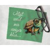 Farbwuselei Glasses Cleaning Cloth Turtle Green Now Will Mir Some