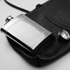 iSavage 6oz Hip Flask with Engraving Decoration with a Funnel