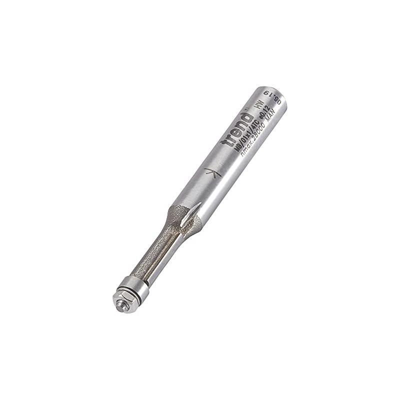 Trend Professional MB/01X1/4TC Router Bit - 1/4in Shank Two Flute