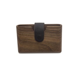WOODBI® Wooden Wallet | Designer Wallet for Men and Women | Exclusive Wallet for Leisure and Business | Handmade in Germany, walnut