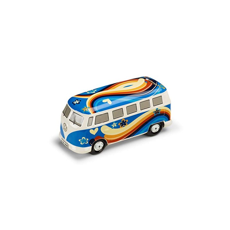 Volkswagen 7E908770918R Bulli Money Box, Hippie T1, Light Blue, VW