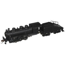 Bachmann Trains - USRA 0-6-0 SWITCHER & TENDER - PAINTED, UNLETTERED - BLACK - N Scale