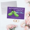 Funny Wedding Card for Newlyweds – Big Dill Silly Pickle