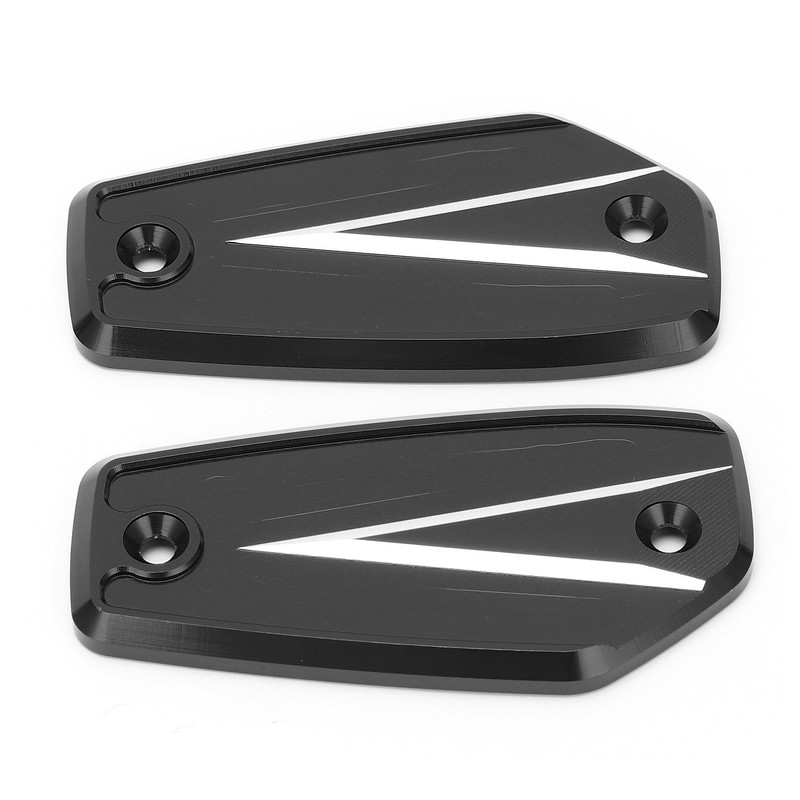 2pcs Front Brake Reservoir Cylinder Cover Cap Replacement for Suzuki