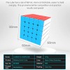 LiangCuber Moyu Meilong Speed Cube 5x5 Stickerless Meilong Puzzle Cube