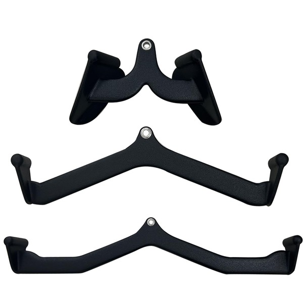 BLUSLM LAT Pulldown Attachments, LAT Bar Cable Machine Attachment,T-bar V-bar,