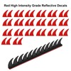 Giilayky Reflective Motorcycle Helmet Mohawk Spikes Rubber Camber Saw with