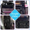 KLFVB Clear Backpack Heavy Duty, 3PCS See Through School Bag