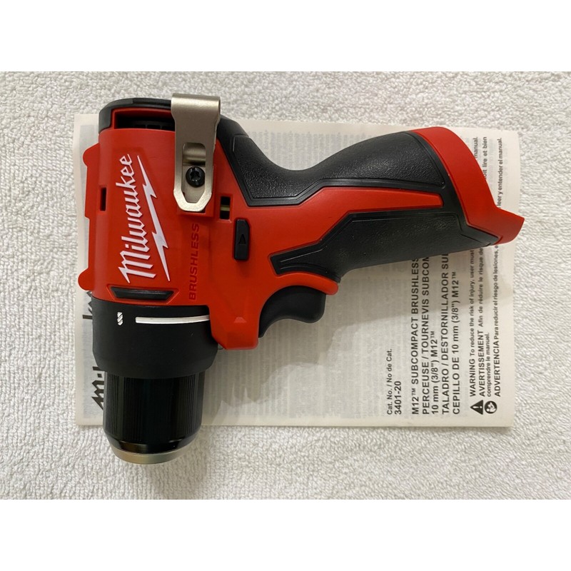 Milwaukee New Milwaukeel 3401-20 M12 12V 12 Volt 3/8” Sub-Compact