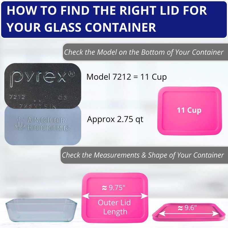 3, 6 & 11 Cup Spring Green, Purple, Pink Replacement