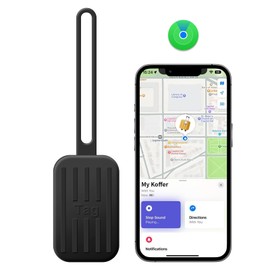 Smart Luggage Tag, Luggage Tag with Apple Find My (iOS only), ABS Luggage Tag for Suitcase, Travel Bags, Backpack