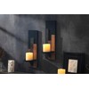 AimtoHome Wall Sconce Candle Holder Wall Mounted Wood Candle Holders