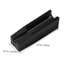 Healvian 10Pcs Eyebrow Pencil Sharpener Aid Durable Cosmetic Tool for Precise Shaping Lightweight Slot Assistant for Sharpened Eyebrow Pencils Travel Essential