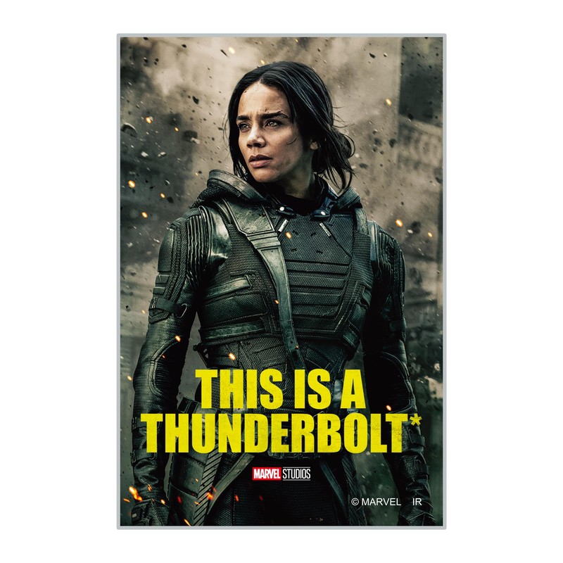 Thunderbolt IBA340 Blind Square Tin Badge (Box)