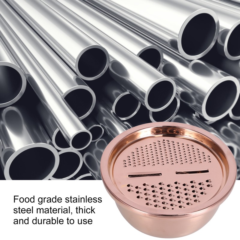 Multipurpose Water Basin Drain Basket with Vegetable Cutter Grater Stainless
