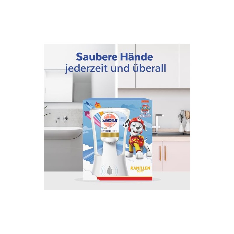 Sagrotan No-Touch Kids Hygiene Soap Starter Set - Sagrotan No-Touch