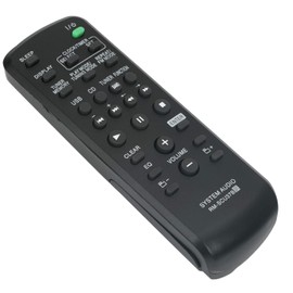 VINABTY RM-SCU37B Replacement Remote Control Suitable for Sony Home Audio System CMT-EH25 CMT-FX205 MHC-ESX6 CMT-FX200 CMT-FX205