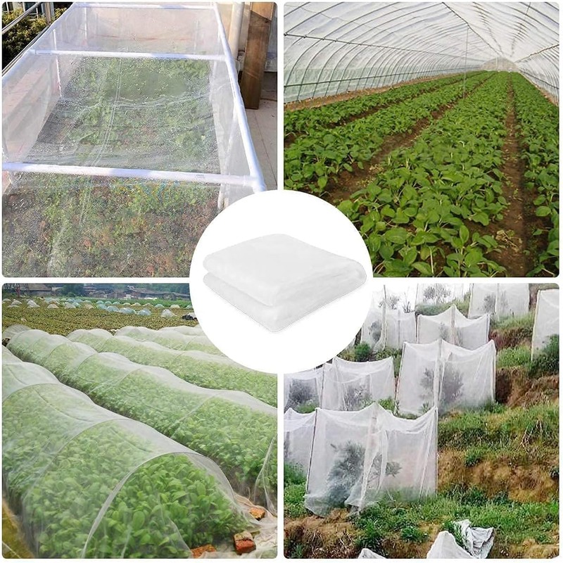 Aoipend Fine Mesh Garden Netting for Protection, 10'x33' Vegetable Crop
