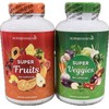 Superfood MD 180 Fruit & 180 Veggie Caps 100% Whole Natural Superfood Exp 1 2026
