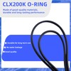 2pcs Pool Lid O-Ring for CLX200K, Black Pool Chlorinator O-Ring