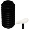 cyclingcolors SEAT POST COVERTUBE BLACK DUST COVER CHILD CYCLE RING 25MM 80MM BOY PLASTIC