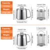 68oz Stainless Steel Oil Filter Pot, Multifunctional 2 in 1