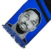 Inter, Sciarpa Jacquard dedicata al giocatore Marcus Thuram, 100% Acrilico,