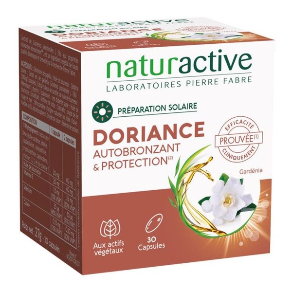 Naturactive Doriance Autobronzant & Protection capsules, 60 capsules
