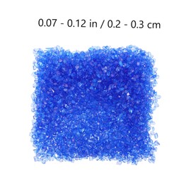 DOITOOL 1bag Irregular Crushed Glass Charms for Nail Art Crafting Supplies Versatile Decorations for Unique Designs Travel-Friendly for Crafts and Scrapbooking