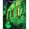 Brightown Solar String Lights Outdoor, 2 Pack 78FT 200LED Rope