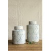 Blue & White Decorative Ceramic Ginger Jar with Lid