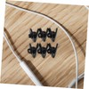 Mipcase 100pcs Headset Holder Clip Earphone Holder Sports Lapel Clip