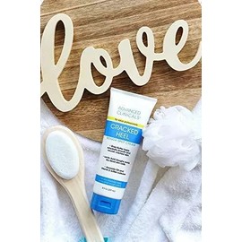 Advanced Clinicals Cracked Heel Cream For Dry Feet, Rough Spots, And Calluses.