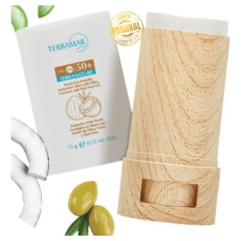 Protector Solar Facial Ecológico en Barra  Organic Face Sunscreen Stick SPF 50                                                                        