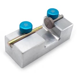 SUZLAZYR DOP Stick Transfer Jig Gem Working Aligner Locator Gemstone Bonding Converter Horizontal Vertical Seat Gem Stone Faceting Tool