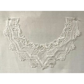Unbranded 5pcs Lot Applique Lace Collar Trim Embroidered Neckline Sewing Patch Yoke #2 DIY