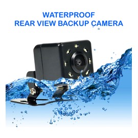 SCREENTRONICS Night Vision Rear Backup License Plate Camera Waterproof Wide Angle Compatible with Car Radio Sony XAV-AX3200 XAV-AX3250 XAV-AX5000 XAV-AX5600 XAV-AX7000 XAV-AX8100 XAV-AX150 XAV-9500ES