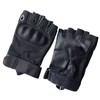 2PCS Half Finger Hard Knuckle Gloves Breathable Wear Resistant Combat