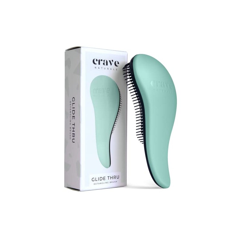 Crave Naturals Glide Thru Detangling Brush (MINT)