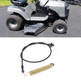 Akozon Deck Engagement Cable, 175067 169676 21547184 Deck Clutch Cable Fit for Craftsman Riding Lawn Mower Tractor AYP-LT with 42in Deck