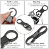 Thinp 2 Sets Key Chains for Car Keys, Detachable Key