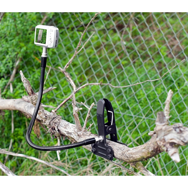 Somikon Sturdy Gooseneck Camera Tripod with Clamp Mount